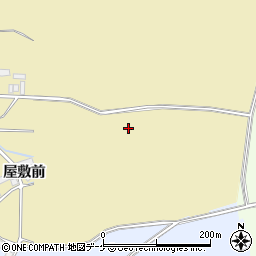 宮城県大崎市田尻諏訪峠新屋敷前周辺の地図