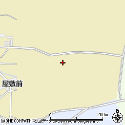 宮城県大崎市田尻諏訪峠（新屋敷前）周辺の地図