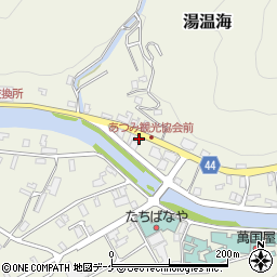 山形県鶴岡市湯温海甲318周辺の地図