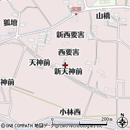 宮城県大崎市古川小林西要害周辺の地図