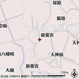 宮城県大崎市古川小林要害周辺の地図