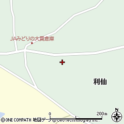 宮城県大崎市田尻蕪栗利仙52周辺の地図