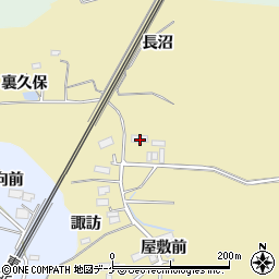 宮城県大崎市田尻諏訪峠諏訪12周辺の地図