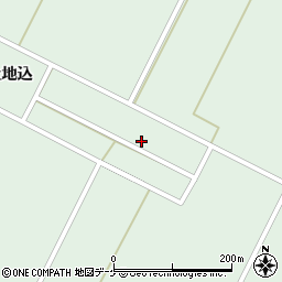 宮城県登米市米山町中津山土地込54周辺の地図