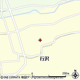 山形県尾花沢市行沢412周辺の地図