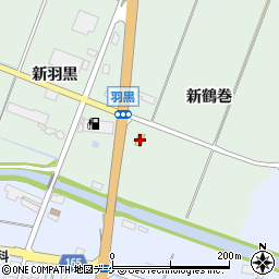 セブンイレブン古川新鶴巻店周辺の地図