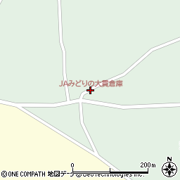 JAみどりの大貫倉庫周辺の地図