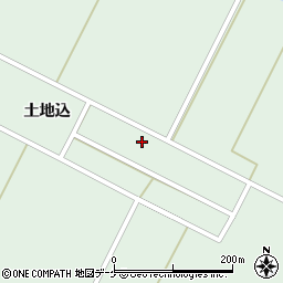 宮城県登米市米山町中津山土地込87周辺の地図