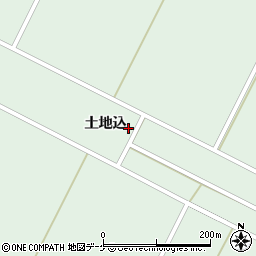 宮城県登米市米山町中津山土地込152周辺の地図