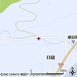 山形県鶴岡市熊出日鑓9周辺の地図