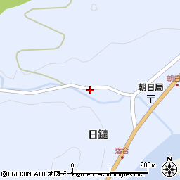山形県鶴岡市熊出日鑓42周辺の地図