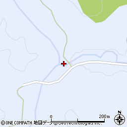 山形県鶴岡市熊出（北俣）周辺の地図