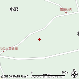 宮城県大崎市田尻蕪栗林内12周辺の地図