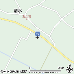 宮城県登米市米山町中津山平潟270周辺の地図