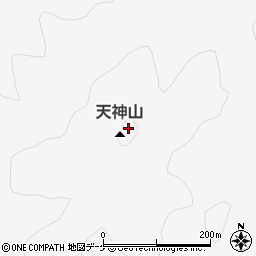 天神山周辺の地図