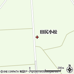 宮城県大崎市田尻小松屋敷浦周辺の地図