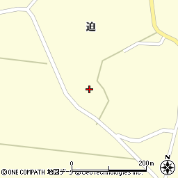 宮城県登米市豊里町迫47周辺の地図
