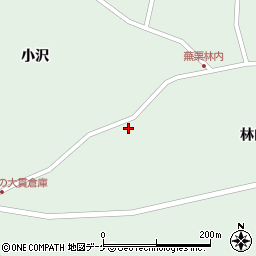 宮城県大崎市田尻蕪栗林内14周辺の地図
