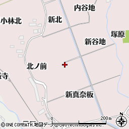 宮城県大崎市古川小林新真奈板周辺の地図
