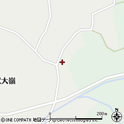 宮城県大崎市田尻大嶺坂下周辺の地図