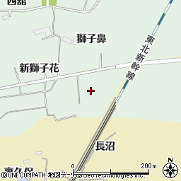 宮城県大崎市古川小野（新須賀）周辺の地図