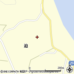 宮城県登米市豊里町迫18周辺の地図