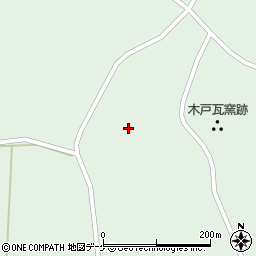 宮城県大崎市田尻沼部的場周辺の地図