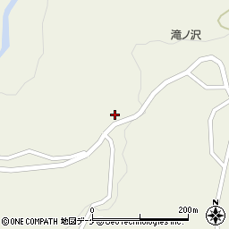 山形県最上郡大蔵村南山1219周辺の地図