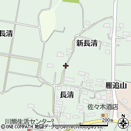 宮城県大崎市古川川熊周辺の地図