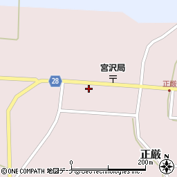 山形県尾花沢市正厳439周辺の地図