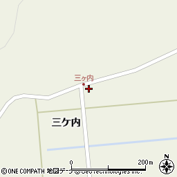 宮城県加美郡加美町宮崎三ケ内六番周辺の地図