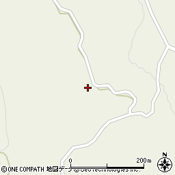 山形県最上郡大蔵村南山876周辺の地図