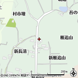 宮城県大崎市古川川熊雁追山109周辺の地図