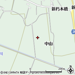 宮城県大崎市古川小野朽木橋前周辺の地図