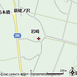 宮城県大崎市古川小野岩崎周辺の地図