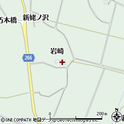 宮城県大崎市古川小野（岩崎）周辺の地図