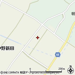 山形県鶴岡市中野新田居村7周辺の地図