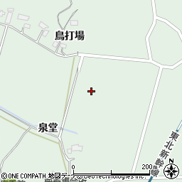 宮城県大崎市古川小野新宮前周辺の地図