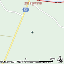 宮城県大崎市田尻沼部（一本杉沢）周辺の地図