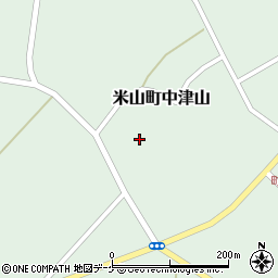 宮城県登米市米山町中津山鍛冶屋敷39周辺の地図