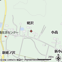 宮城県大崎市古川小野姥沢33-4周辺の地図