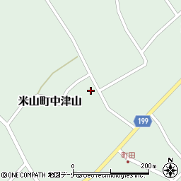 宮城県登米市米山町中津山鍛冶屋敷4周辺の地図