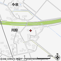 宮城県大崎市岩出山下野目川原78周辺の地図