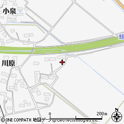 宮城県大崎市岩出山下野目川原19周辺の地図