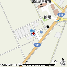 宮城県登米市米山町西野新遠田周辺の地図
