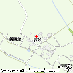 宮城県大崎市古川宮沢西舘周辺の地図