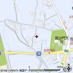 宮城県登米市米山町桜岡江浪57-4周辺の地図