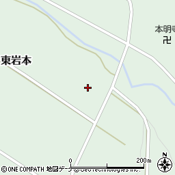 山形県鶴岡市東岩本田中周辺の地図