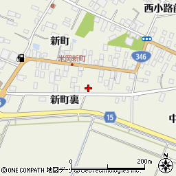 宮城県登米市米山町西野新町9周辺の地図