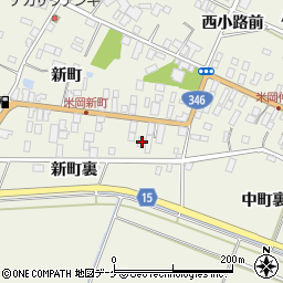 宮城県登米市米山町西野新町6周辺の地図